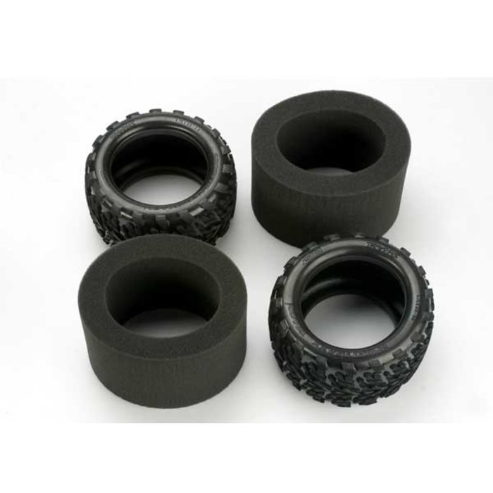 Traxxas 5370 - Tires, Talon 3.8' (2), foam inserts (2)