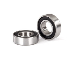 Traxxas 5118A - Ball bearings, black rubber sealed (8x16x5mm) (2)