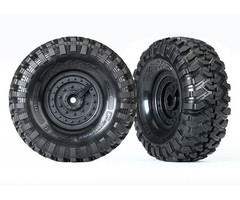 Traxxas 8273 - Tires and wheels, assembled, glued (Tactical 1.9' wheels, Canyon Trail 4.6x1.9' tires) (2)