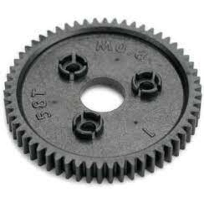Traxxas 3958 - Spur gear, 58-tooth (0.8 metric pitch, compatible with 32-pitch)