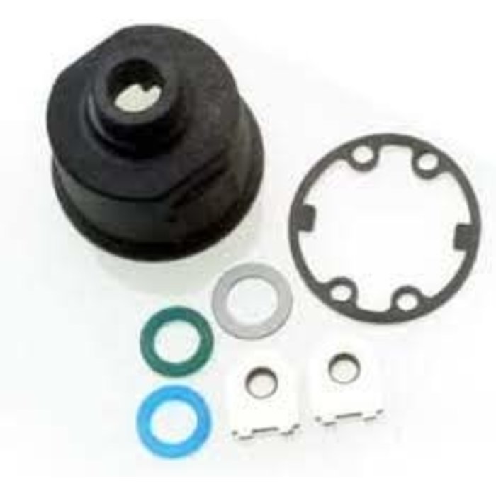 Traxxas 3978 - Carrier, differential (heavy duty)/ x-ring gaskets (2)/ ring gear gasket/ bushings (2)/ 6x10x0.5 TW