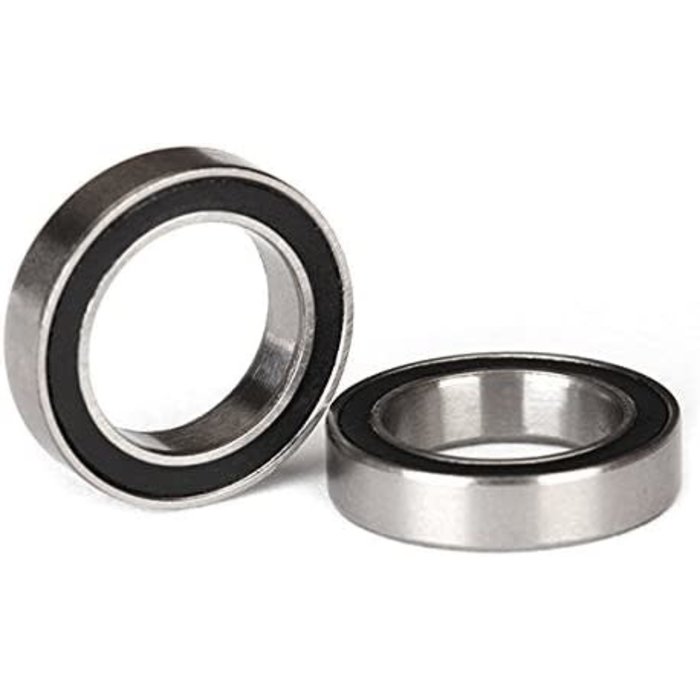 Traxxas 5120A - Ball bearings, black rubber sealed (12x18x4mm) (2)