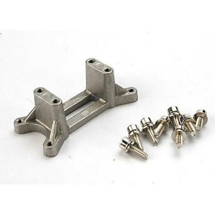 Traxxas 5160 - Engine mount, aluminum/ 3x10 CS with washers (8)