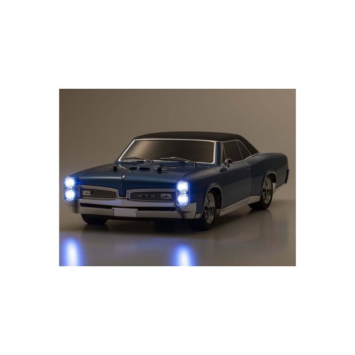 KYOSHO KYO34431T2 - Fazer Mk2 FZ02 1967 Pontiac GTO, Tyrol Blue, 1/10 Electric 4WD