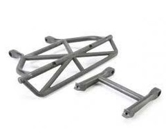 Traxxas 5836 - BUMPER, REAR MOUNT BLACK
