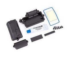 Traxxas 5624 - Box, receiver (sealed)/ foam pad/ silicone grease/ 3x8mm BCS (2)/ 2.5x8mm CS (2)/ 3x6mm BCS (2)