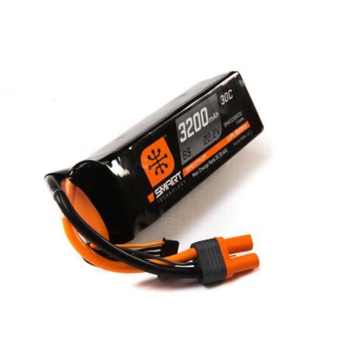 SPEKTRUM SPMX32006S30 - 3200mAh 6S 22.2V Smart LiPo 30C; IC5