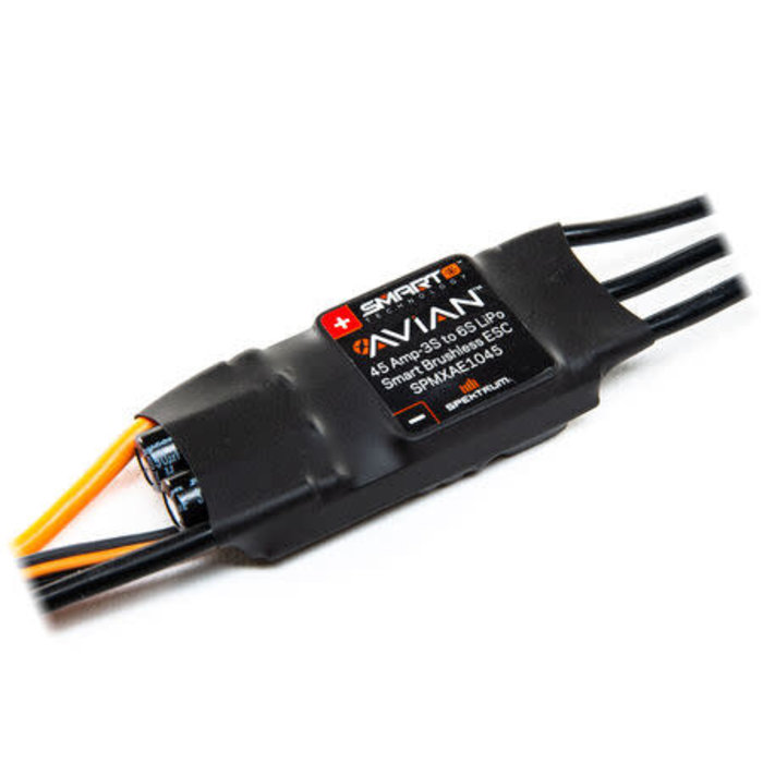 SPEKTRUM SPMXAE1045 - Avian 45 Amp Brushless Smart ESC 3S-6S