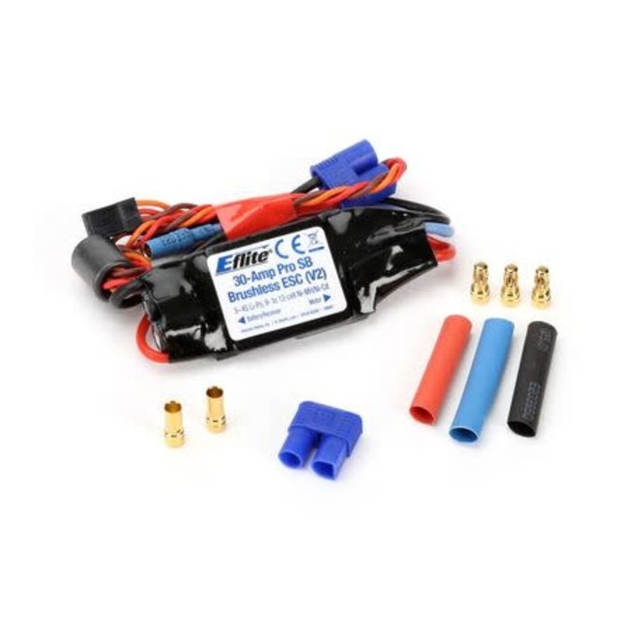 E-flite EFLA1030B - 30-Amp Pro Switch-Mode BEC Brushless ESC (V2)