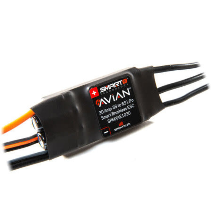 SPEKTRUM SPMXAE1030 - Avian 30 Amp Brushless Smart ESC 3S-6S