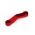 6845R - Drag link, machined 6061-T6 aluminum (red-anodized)