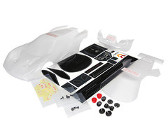 Traxxas 8311 - Body, Ford GT (clear, requires painting)/ decal sheet (includes tail lights, exhaust tips, & mounting hardware)