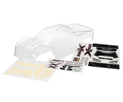 Traxxas 7711 - Body, X-Maxx® (clear, untrimmed, / window masks/ decal sheet