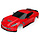 8386R - Body, Chevrolet Corvette C7 Z06, red (painted, decals applied)