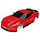 8386R - Body, Chevrolet Corvette Z06, red (painted, decals applied)