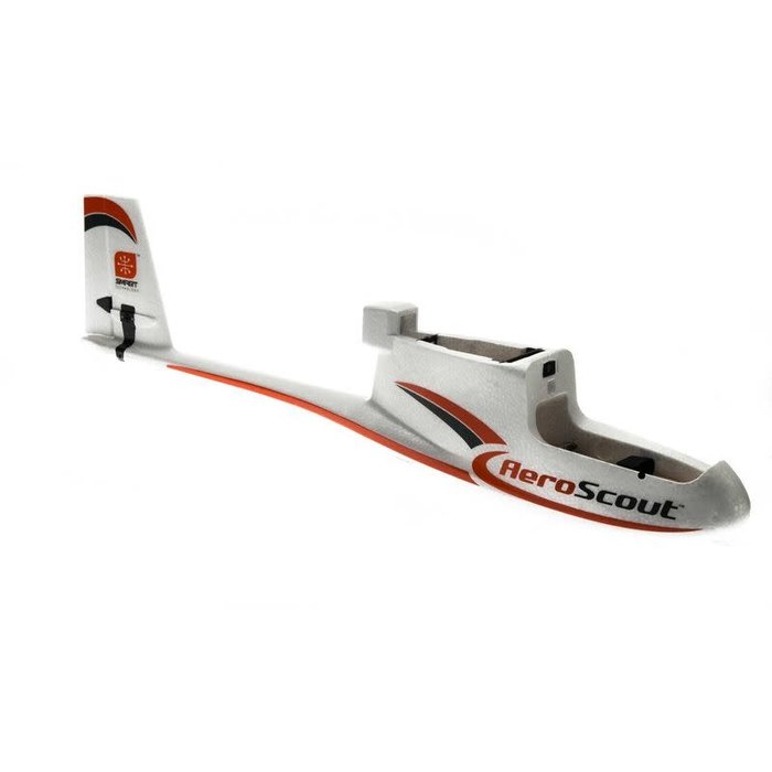 HOBBYZONE HBZ3801 - Fuselage with Elev/Rudder Servos: AeroScout