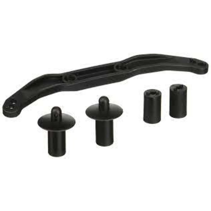 Traxxas 6815R - Body mount (1)/ body mount post (2)/ body post extensions (2) (front or rear)