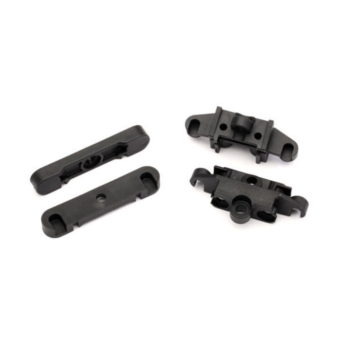 Traxxas 8916 - Mount, tie bar, front (1)/ rear (1)/ suspension pin retainer, front or rear (2)