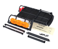 Traxxas 8120X - Expedition rack, complete (includes traction boards, shovel, axe, jack, fire extinguisher, fuel cans, & mounting hardware) (fits #8111 or #8111 R body) -