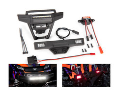 Traxxas 9095 - LED light set, complete, Hoss 4x4 VXL (includes front and rear bumpers with LED lights, 3-volt accessory power supply, and power tap connector (with cable) (fits #9011 body)
