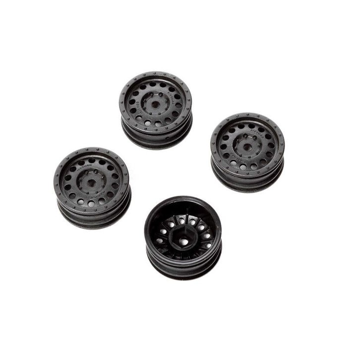 Axial AXI40000 - 1.0 Method MR307 Hole Wheels (4pcs): SCX24