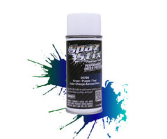 Spaz Stix SZX05709 - Color Change Aerosol Paint, Green/Purple/Teal, 3.5oz Can