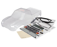Traxxas 8111R - Body, TRX-4® Sport (clear, trimmed, die-cut for LED light kit, requires painting)/ window masks/ decal sheet