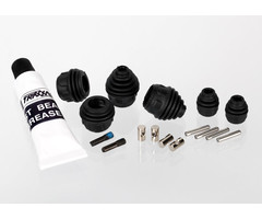 Traxxas 6757 - Rebuild kit, steel-splined constant-velocity driveshafts (includes pins, dustboots, lube, and hardware)