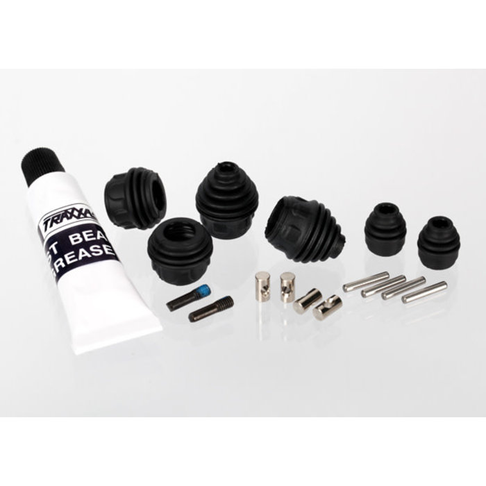 Traxxas 6757 - Rebuild kit, steel-splined constant-velocity driveshafts (includes pins, dustboots, lube, and hardware)