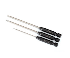 Traxxas 8715 - Speed Bit Set, hex driver, 3-piece straight (1.5mm, 2.0mm, 2.5mm), 1/4' drive