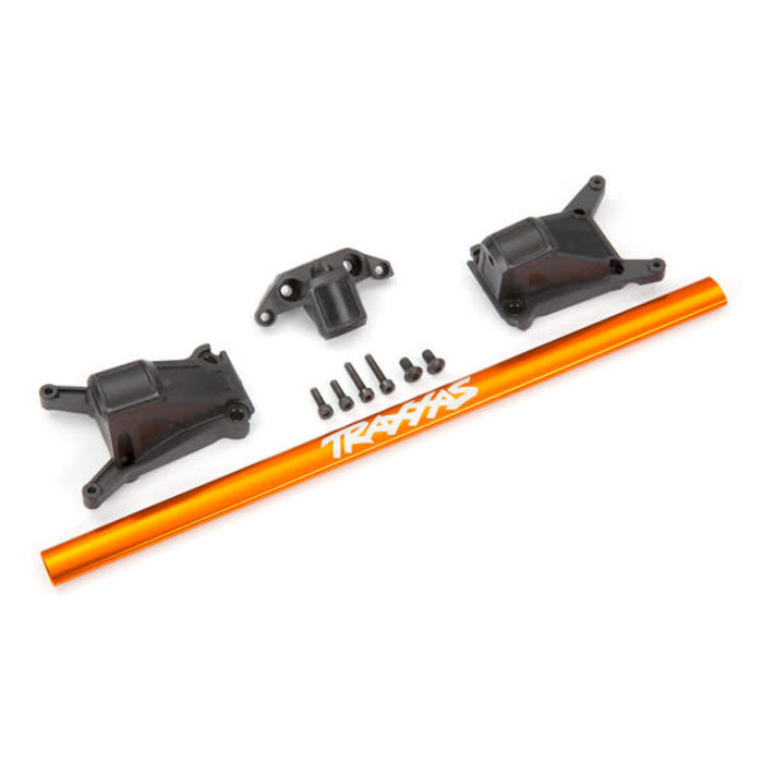 Traxxas 6730A - Chassis brace kit, orange (fits Rustler® 4X4 or Slash® 4X4 models equipped with Low-CG chassis)