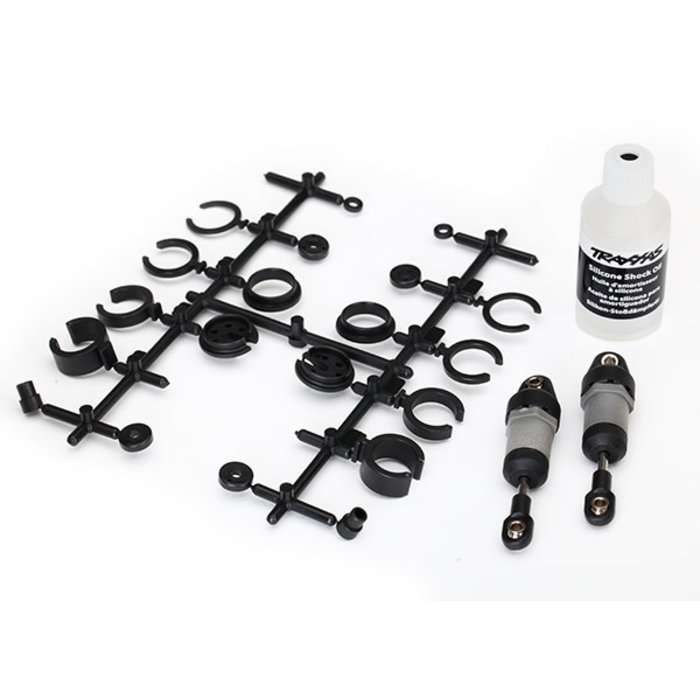 Traxxas 8360 - Short Gray Ultra Shocks with Spacers (2)