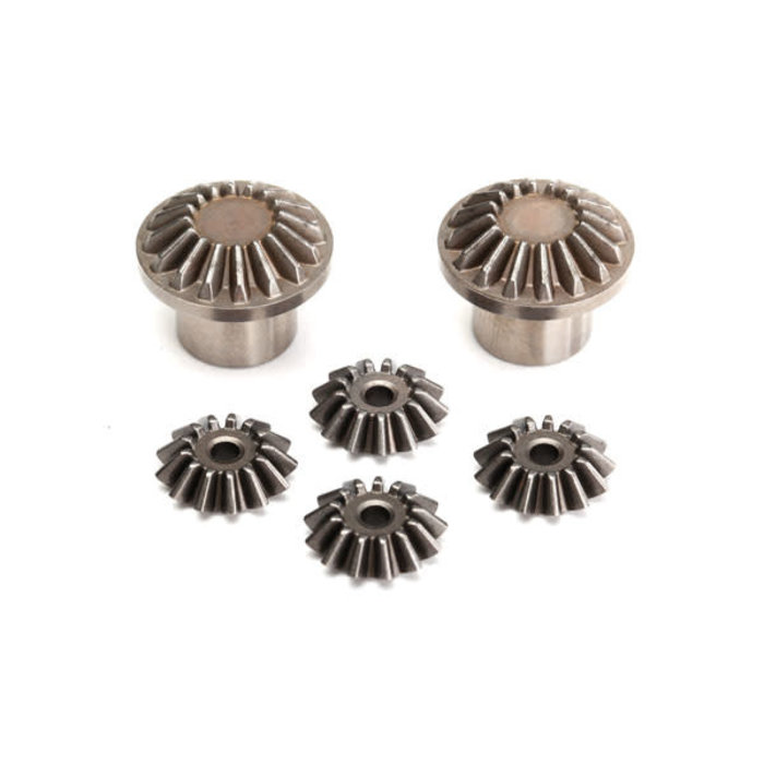 Traxxas 8577 - Gear set, rear differential (output gears (2)/ spider gears (4)) (#8581 required to build complete differential)