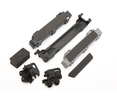 Traxxas 8919 - Battery hold-down/ mounts (front & rear)/ battery compartment spacers/ foam pads, Fits V1 narrow Maxx® chassis