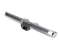 Traxxas 8136 - Bumper, rear (chrome)/ bumper mount/ 3x10 BCS (2)