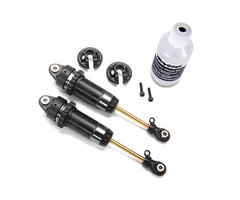 Traxxas 7462X - Shocks, GTR xx-long, hard-anodized, PTFE-coated bodies with TiN shafts (assembled) (2) (without springs)
