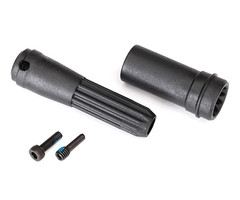 Traxxas 8556 - Driveshafts, center front/ 4mm screw pin (1)/ 3x10 CS (1)