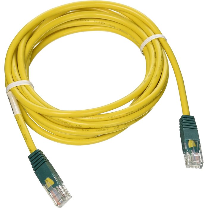 Tripp Lite Cat5e 350MHz Molded Cross-Over Patch Cable (RJ45 M/M) - Yellow, 10-ft.(N010-010-YW)