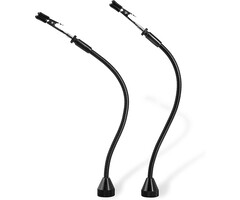 12IN-MAG-HANDS - Fstop Labs KOTTO 2 Pack Set 12 Inch Magnetic Flexible Gooseneck Metal with Alligator Clips for Helping Hands Third Hand Tool Automobile Electronics Soldering Jewelry Painting Art Crafts Hobby