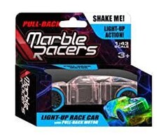 086400 - Marble Racers Pull Back Award Winning Light Up 1:43 Scale Race Car