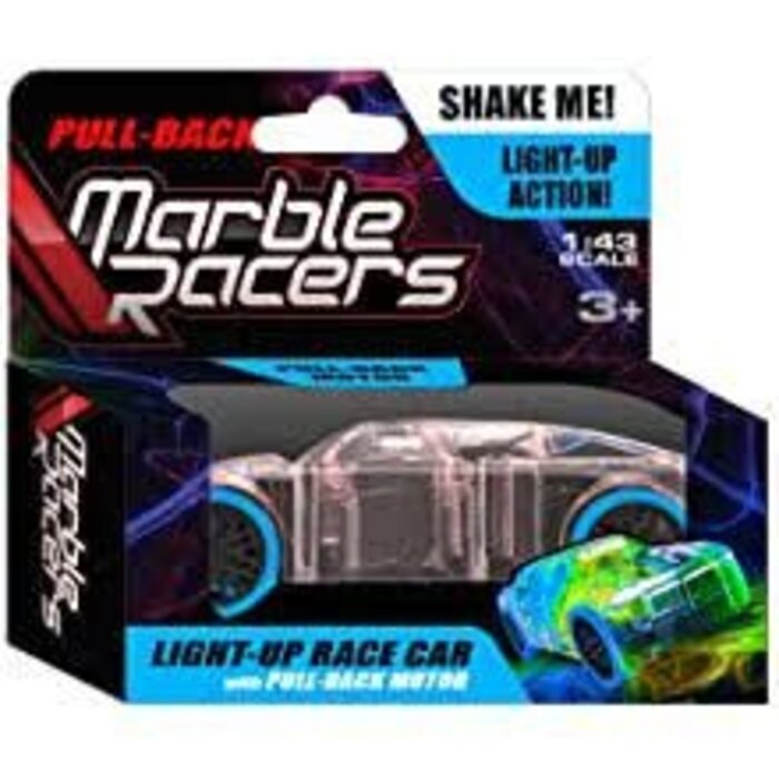 086400 - Marble Racers Pull Back Award Winning Light Up 1:43 Scale Race Car