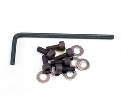 Traxxas 1552 - 3x8mm Hex Cap Screws (6)/ Washers (6)/ Wrench (1)