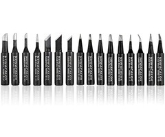 16PC-SOLDER-TIP - NEWACALOX 16pcs Solder Tips 900M Soldering Iron Lead-free Tips Replacement, Welding Needle Tip for Yihua,Vastar,NEWACALOX,Tabiger, solder iron/HAKKO 888D 936 937 969 Micro Soldering Station