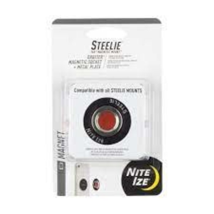 Nite Ize Steelie® Orbiter® Magnetic Socket + Metal Plate