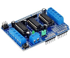 L293D - HiLetgo - DC Motor Drive Shield Stepper Motor Drive Shield Expansion Board for Arduino Duemilanove Raspberry Pi