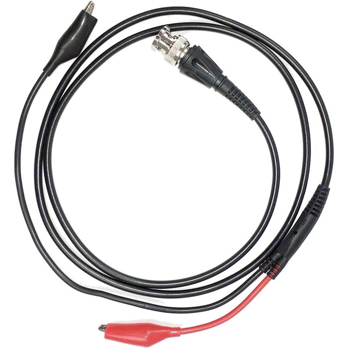 TL-17 - Elenco - BNC to Alligator Clips Test Lead Set, 48-Inch Total Length (4ft)