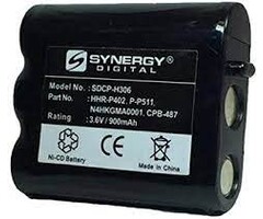 SDCP-H306 - Ni-CD, 3.6 Volt, 900 mAh, Ultra Hi-Capacity Battery - Replacement Battery for Panasonic P-P511, Type 24 Cordless Phone Battery