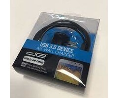 230-2523 - RadioShack - Digital Energy 2.1Amp Micro-B Male to USB-A Male 3.0 Wall Charger 6ft