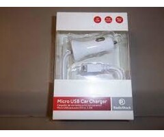 RadioShack 273-1118 - RadioShack - 5V/1.2A CLA w/ 6 Foot Fixed Micro USB (White)