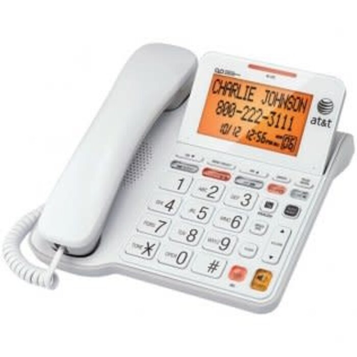 ATTCL4940 - AT&T Corded Phone with Answering System & Large Tilt Display
